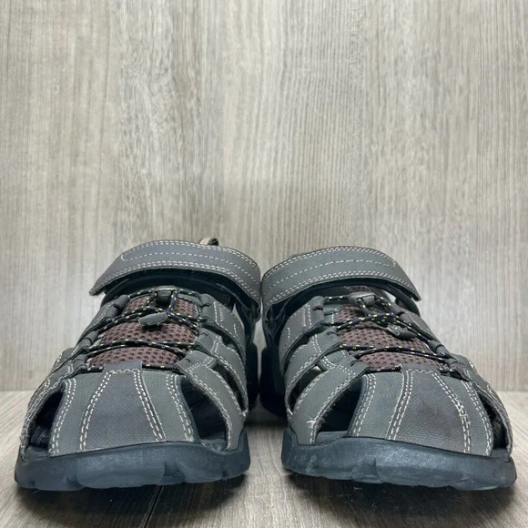 Teva Sandals Mens Sz 11 Forebay Water Fisherman Sport Trail Hiking Brown - Picture 2 of 12